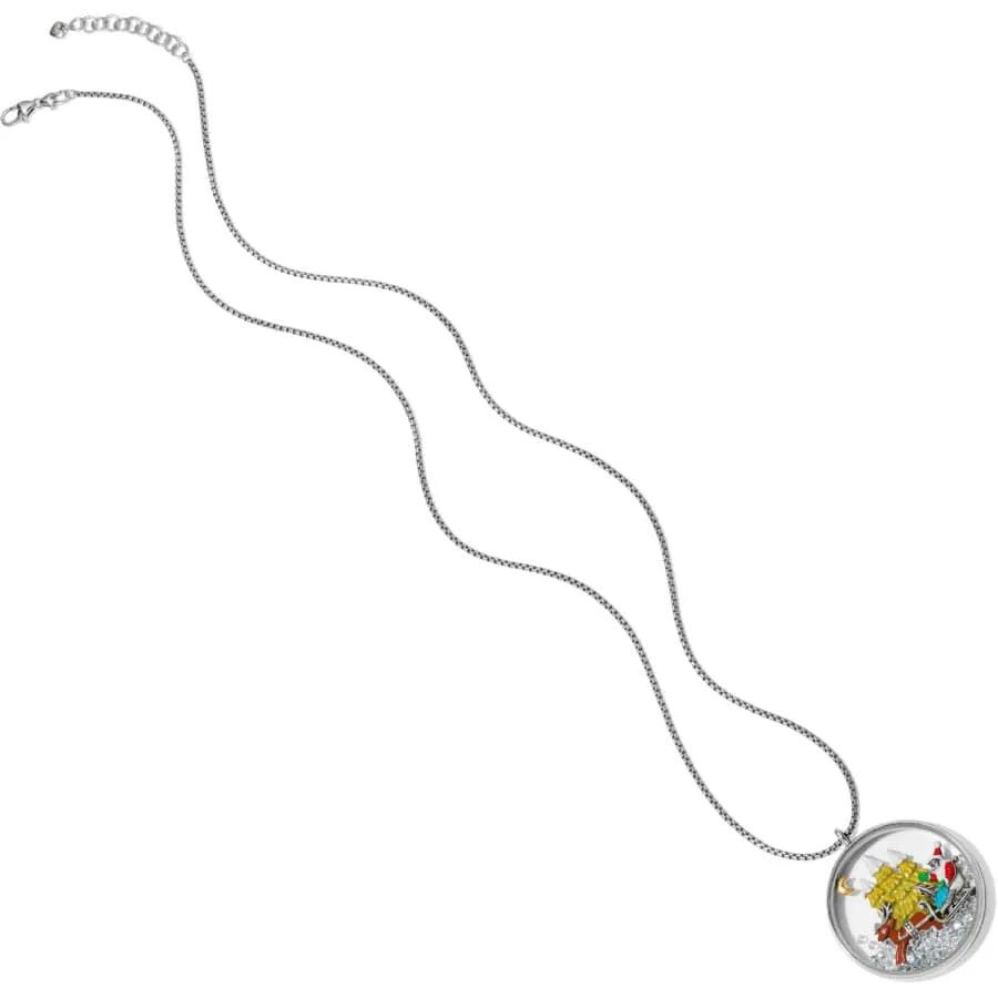 Santa's Sleigh Shaker Convertible Necklace sold by Brighton product image thumbnail 4