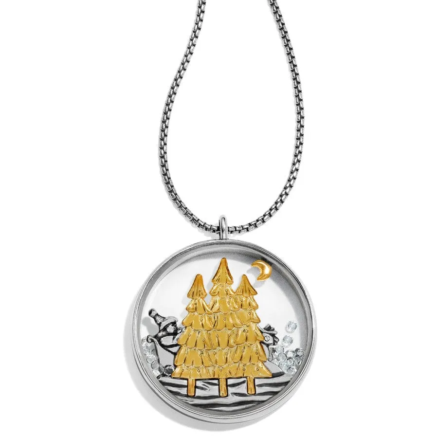 Santa's Sleigh Shaker Convertible Necklace sold by Brighton product image thumbnail 2