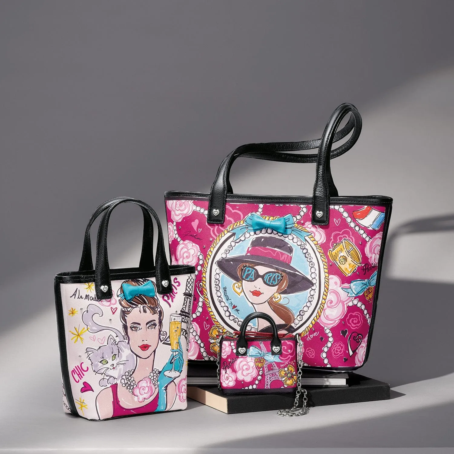 Paris Blooms Saffian Micro Bag sold by Brighton product image thumbnail 4