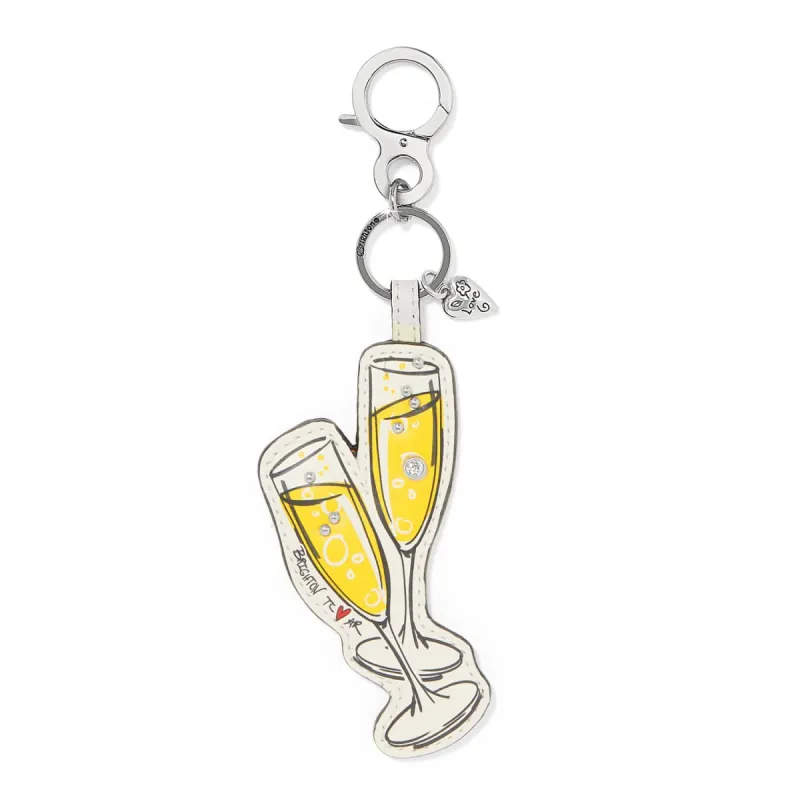 Paris Blooms Champagne For Two Handbag Fob sold by Brighton