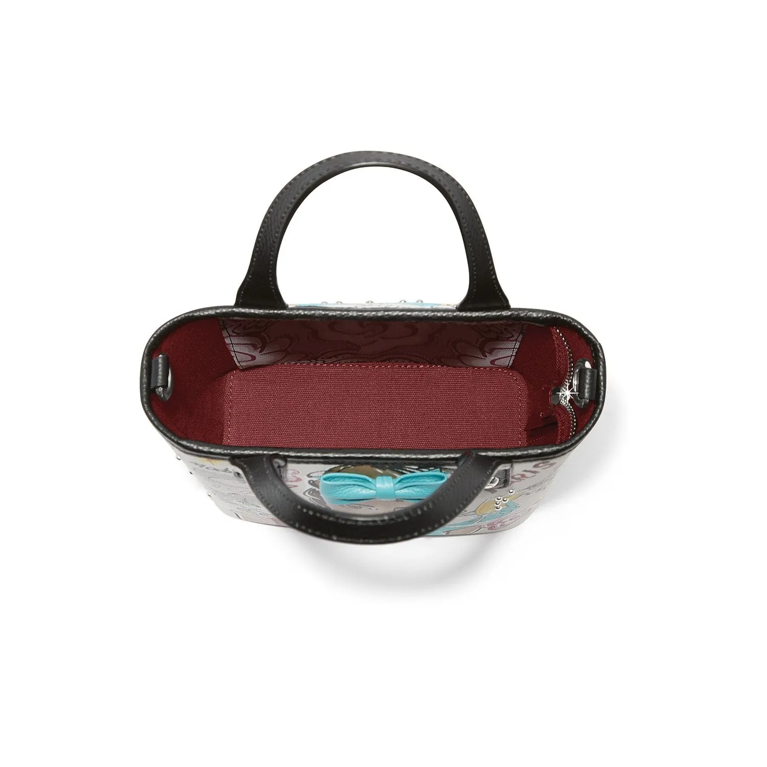 Paris Blooms Mini Saffiano Tote sold by Brighton product image thumbnail 2