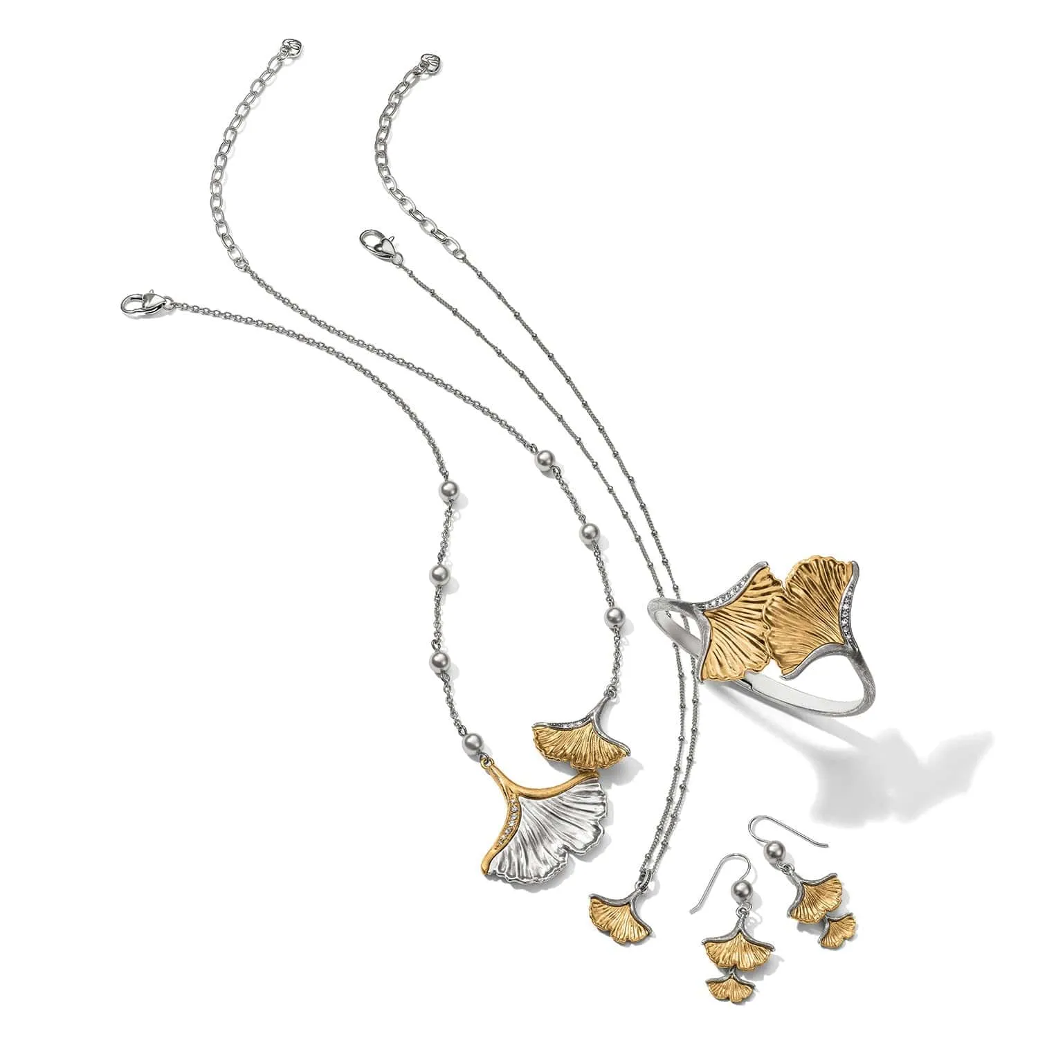 Everbloom Ginkgo Petite Necklace sold by Brighton product image thumbnail 3