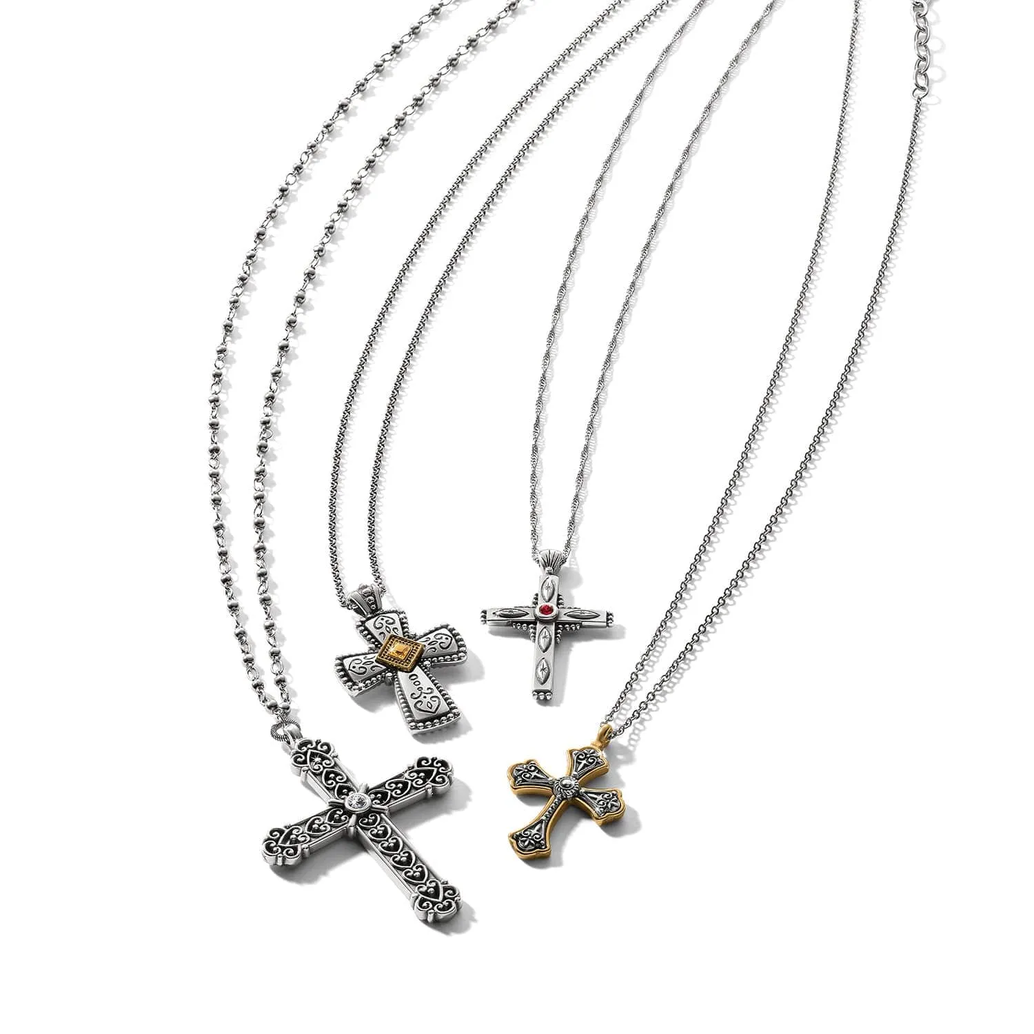 Good Shephard Cross Necklace sold by Brighton product image thumbnail 4