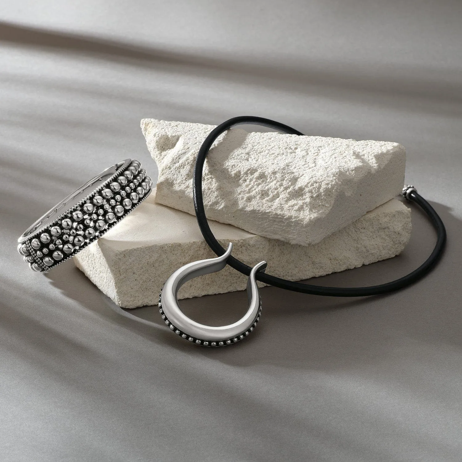 Pretty Tough Arch Leather Necklace sold by Brighton product image thumbnail 4