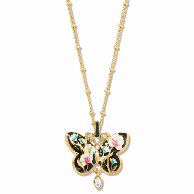 Botanique Butterfly Pendant Necklace sold by Brighton