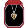 Cascade Heart Petite Necklace Gift Box sold by Brighton