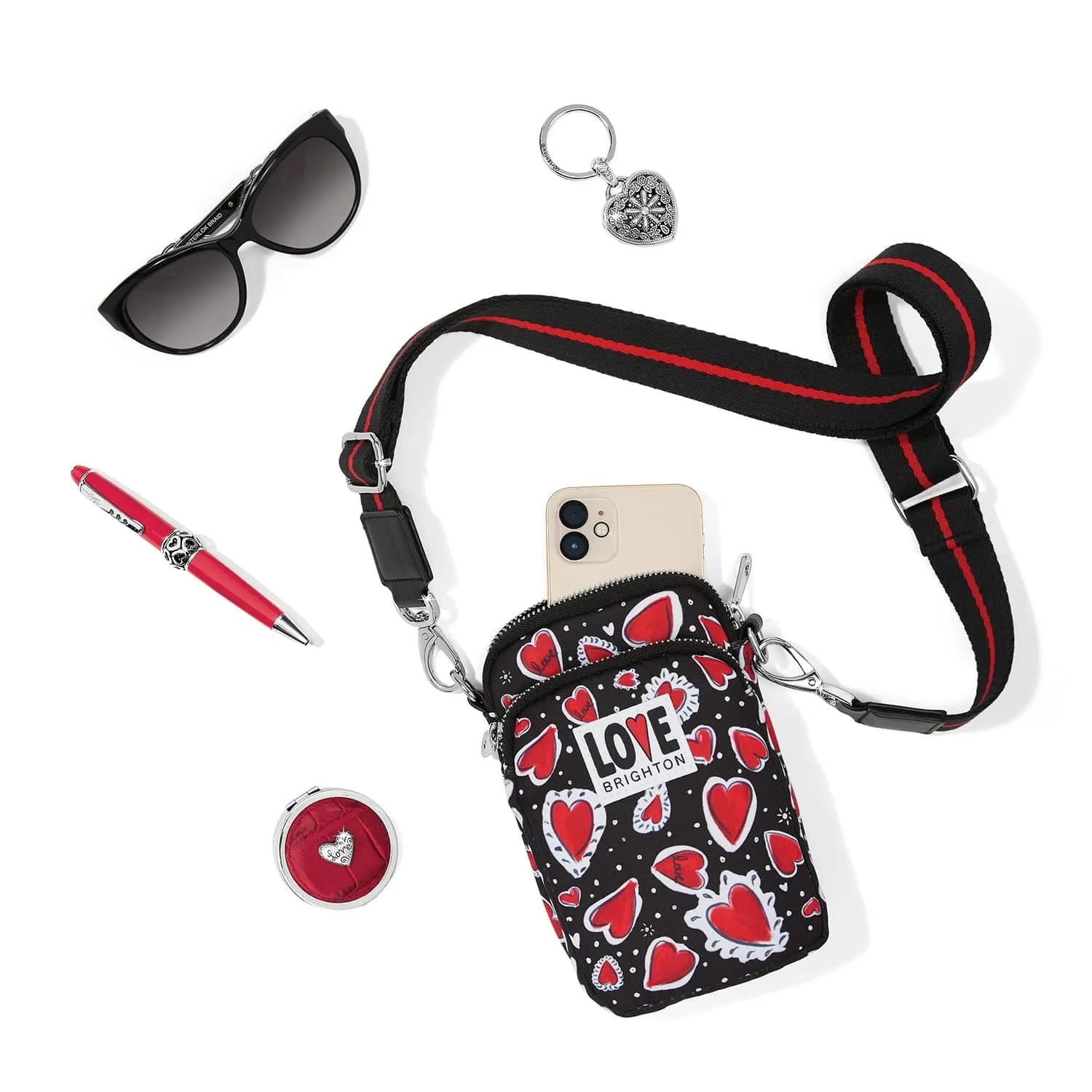 Hearts A Flutter Utility Bag sold by Brighton product image thumbnail 4