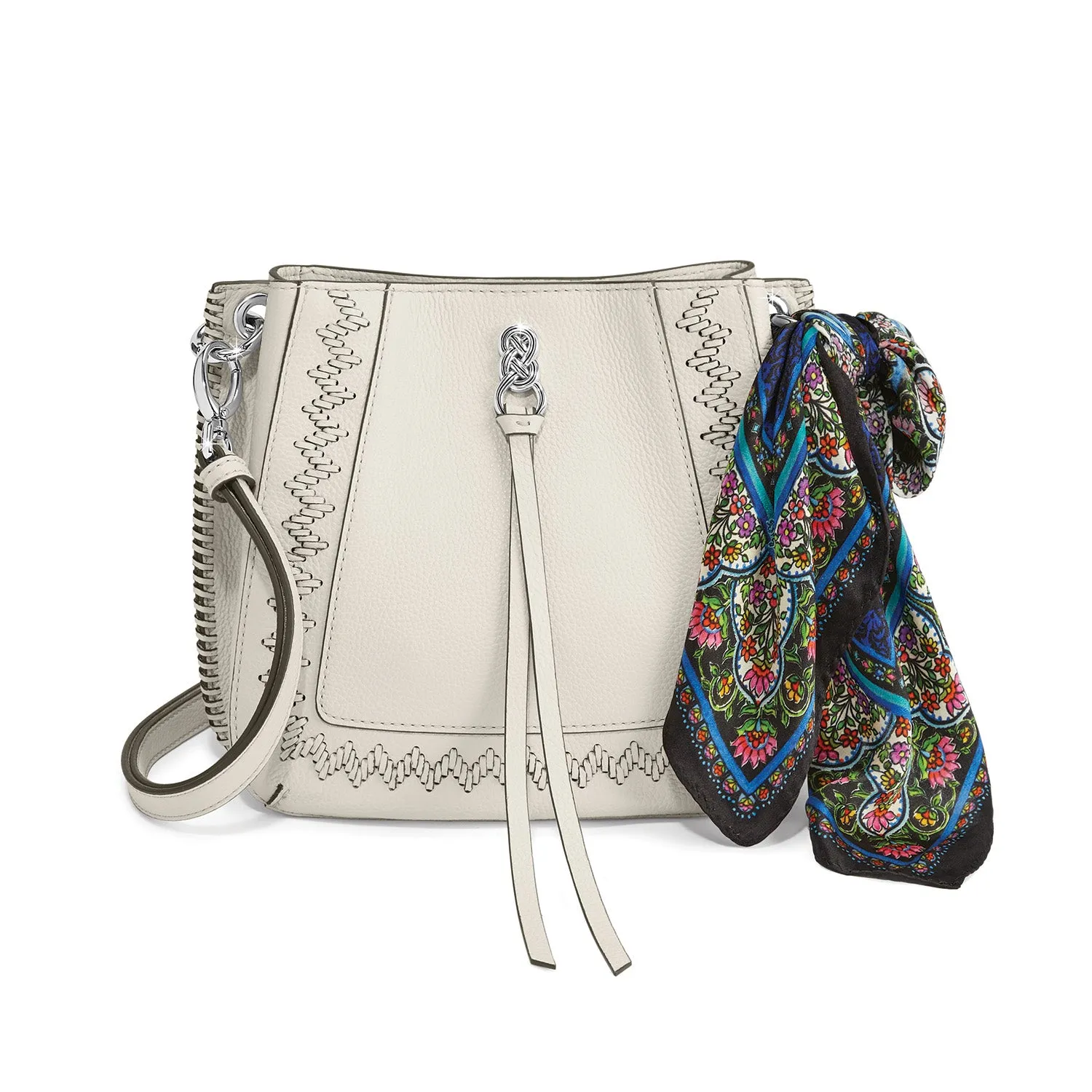 Navy Multi India Print Scarf sold by Brighton product image thumbnail 2