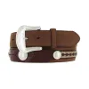 The Duke Center Applique Belt sold by Brighton