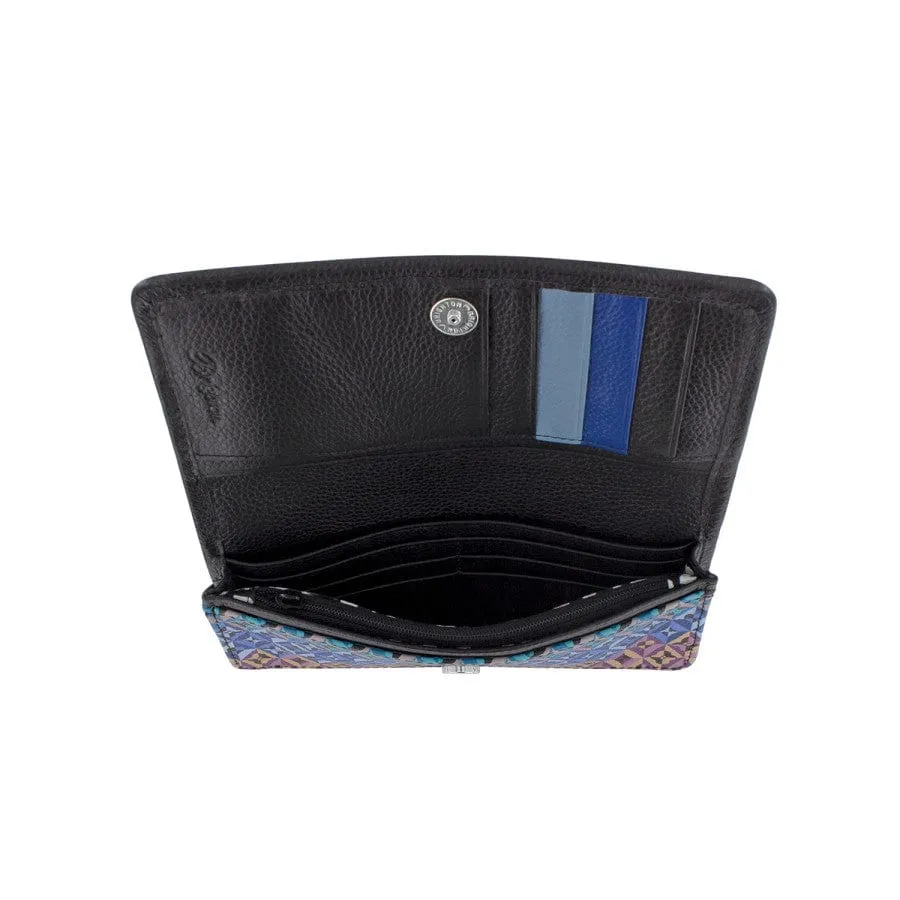Fashionista Moody Blue Large Wallet sold by Brighton product image thumbnail 3