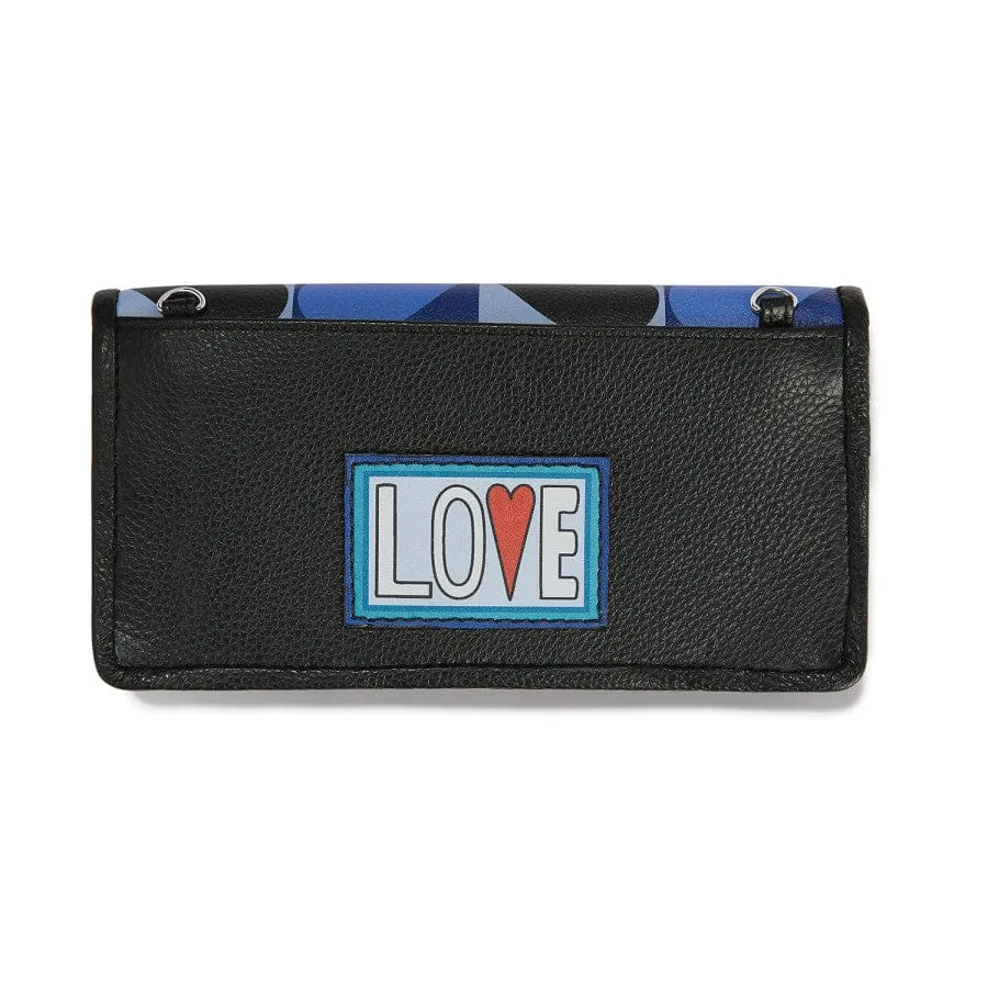 Fashionista Moody Blue Large Wallet sold by Brighton product image thumbnail 4