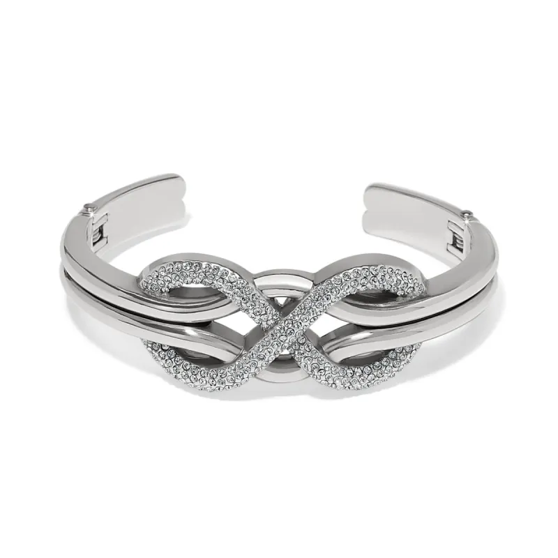 Interlok Luxe Double Hinged Bangle sold by Brighton