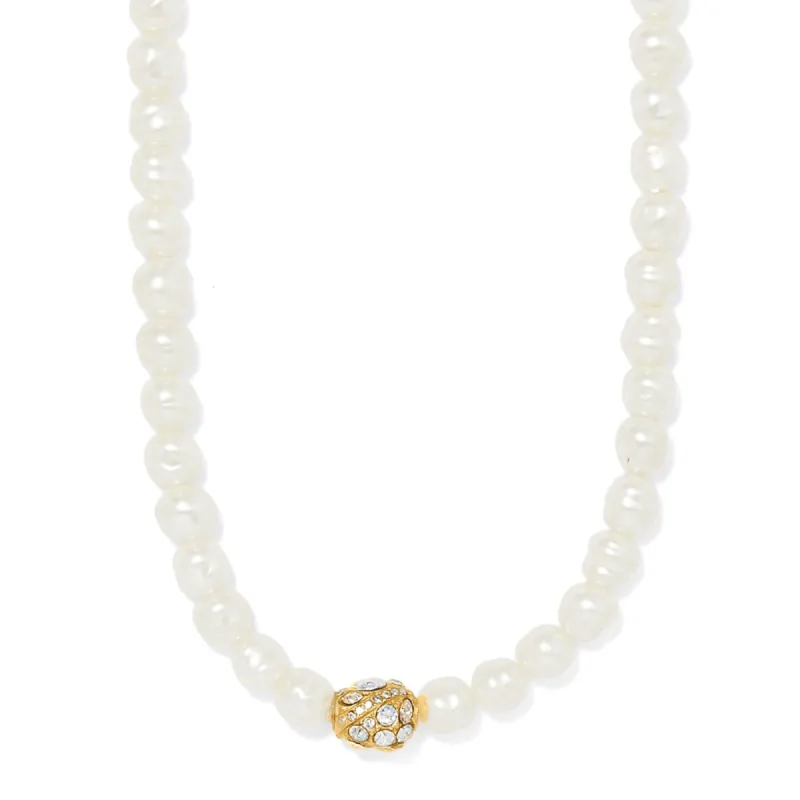 Trust Your Journey Pearl Necklace sold by Brighton