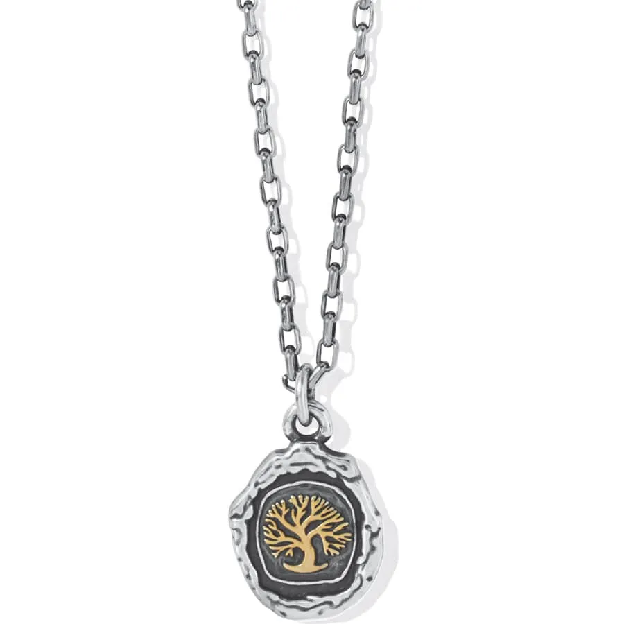 Ferrara Virtue Oak Tree Pendant Necklace sold by Brighton
