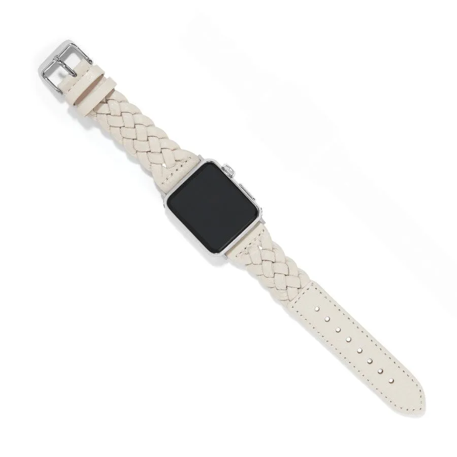 Sutton Braided Leather Watch Band sold by Brighton