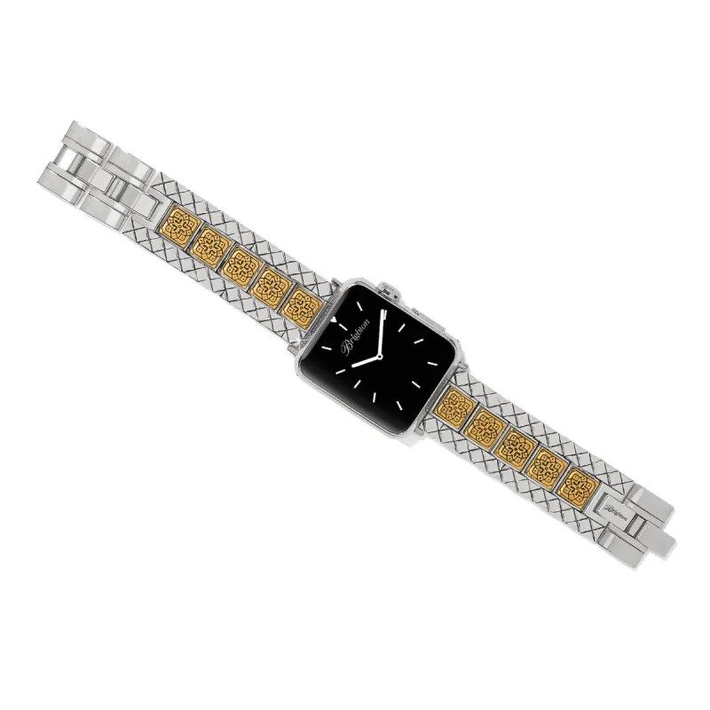 Mosaic Two Tone Watch Band sold by Brighton