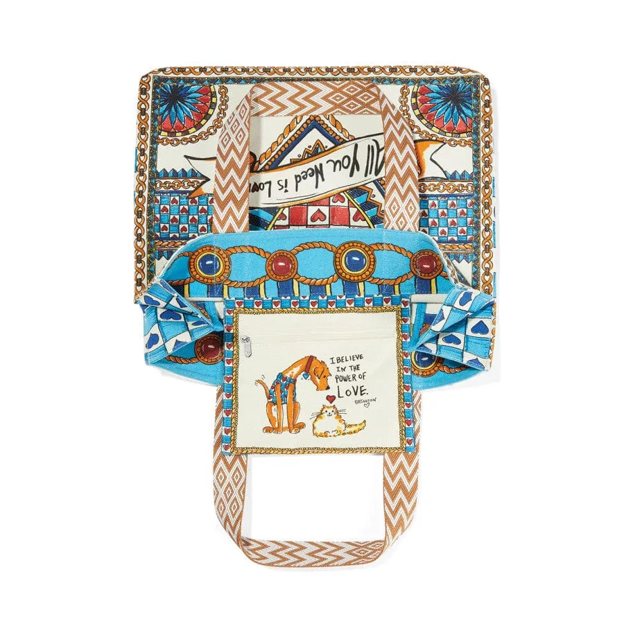 Believe In Love Tote sold by Brighton