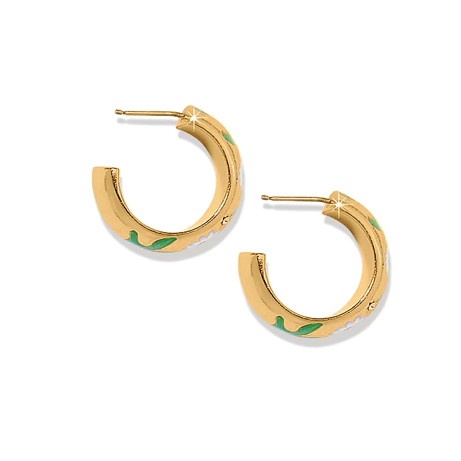 Reverie Daisy Hoop Earrings sold by Brighton product image thumbnail 2