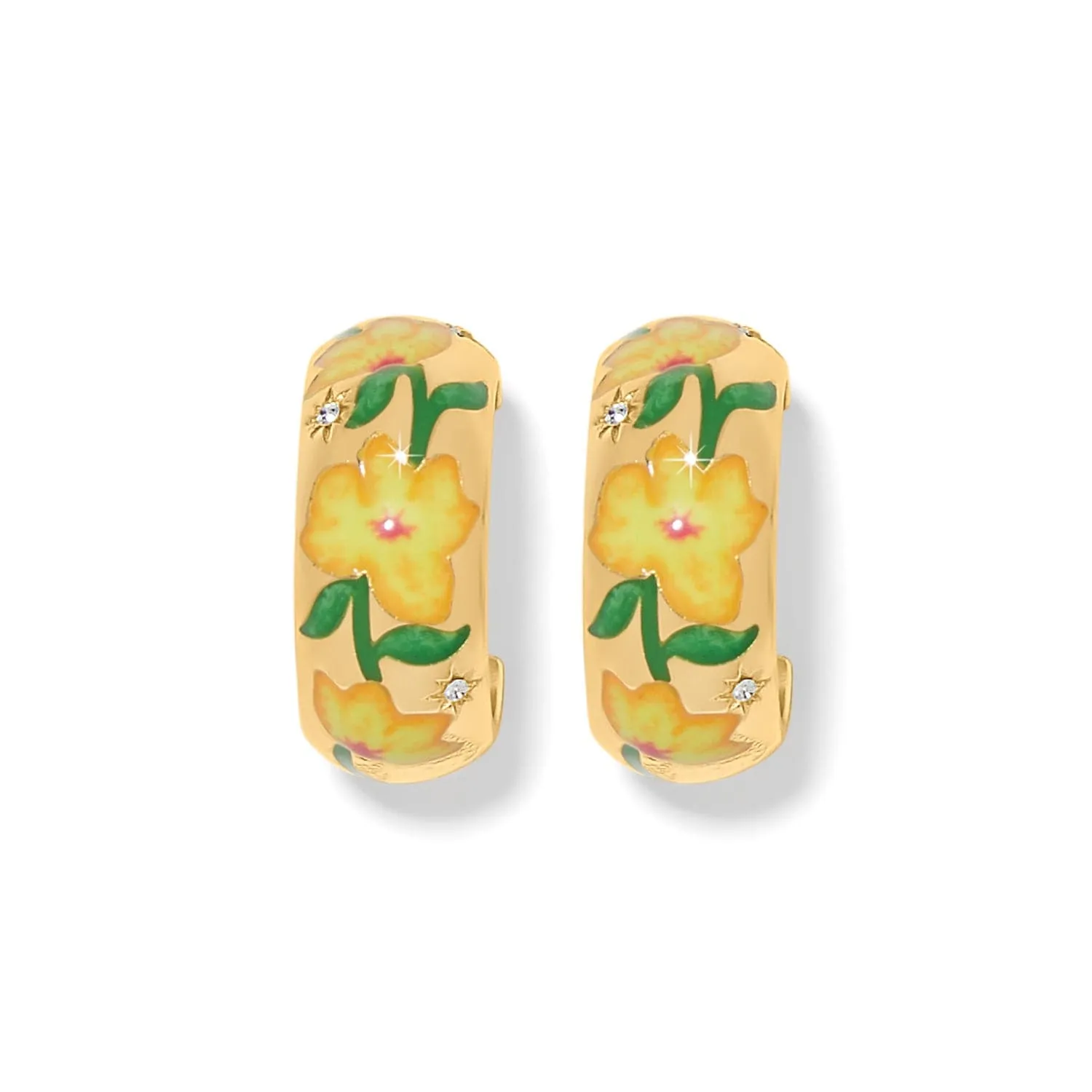 Reverie Flower Hoop Earrings sold by Brighton product image thumbnail 3