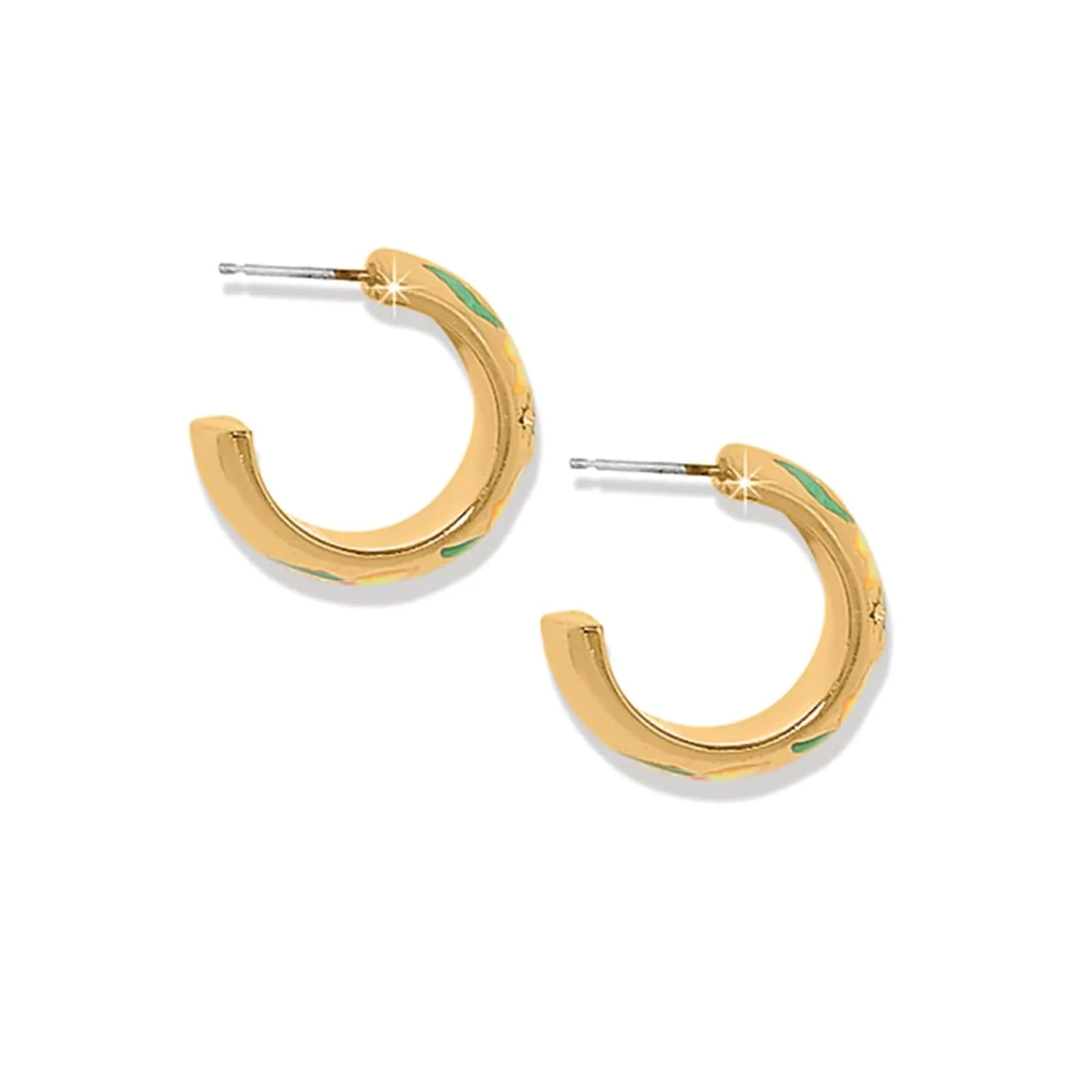 Reverie Flower Hoop Earrings sold by Brighton product image thumbnail 4