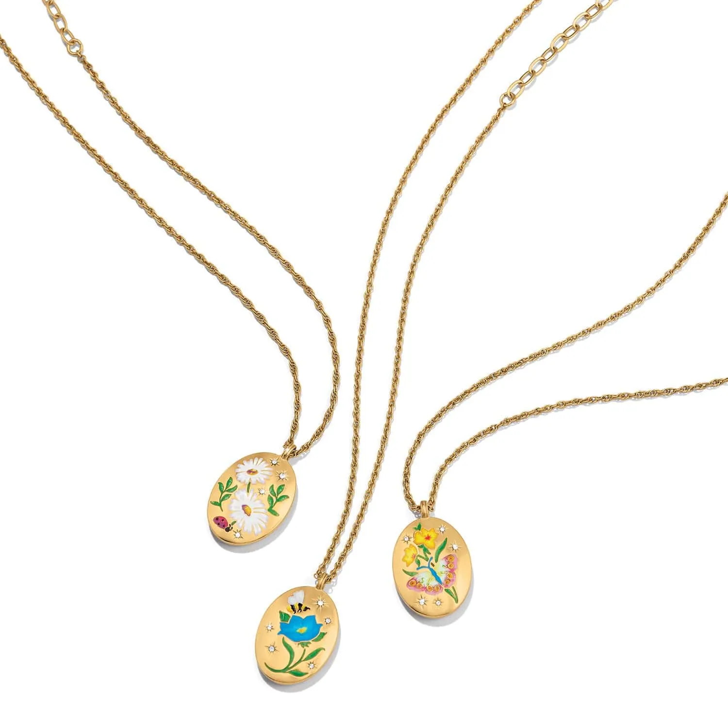 Reverie Flower Necklace sold by Brighton product image thumbnail 4