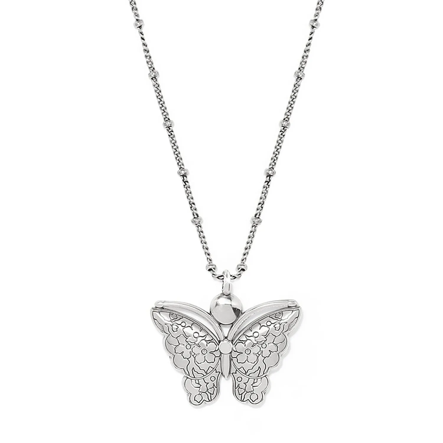 Kyoto In Bloom Indigo Petite Butterfly Necklace sold by Brighton product image thumbnail 2