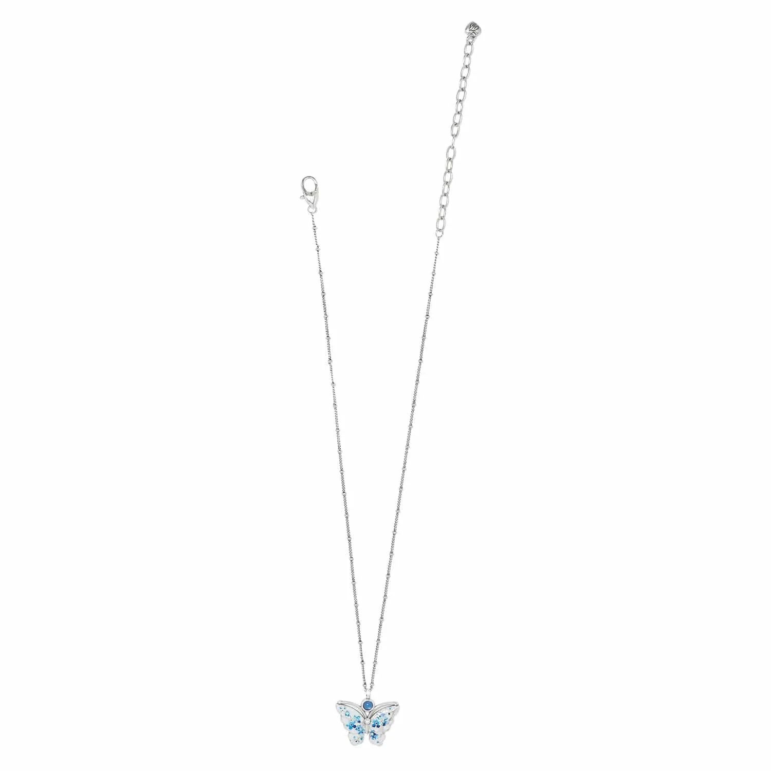Kyoto In Bloom Indigo Petite Butterfly Necklace sold by Brighton product image thumbnail 3