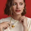 Inner Circle Heart Toggle Necklace sold by Brighton