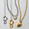 Inner Circle Heart Toggle Necklace sold by Brighton