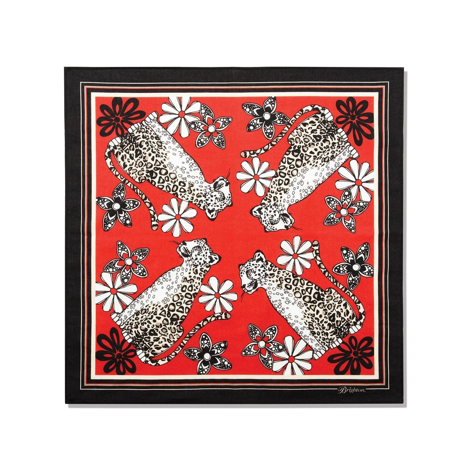 Leopard Cat Print Scarf sold by Brighton