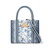 Indigo Song Bird Canvas Carryall sold by Brighton