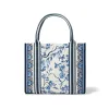 Indigo Song Bird Canvas Carryall sold by Brighton