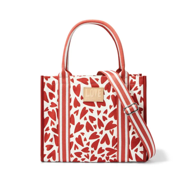 Flirty Love Canvas Carryall sold by Brighton