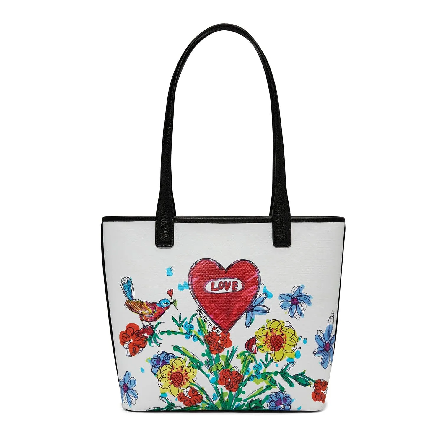 Love Tweet II Large Tote Parallel
