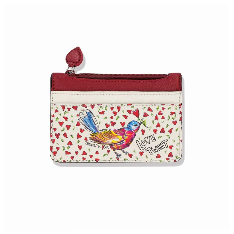 Love Tweet II Card Coin Case sold by Brighton