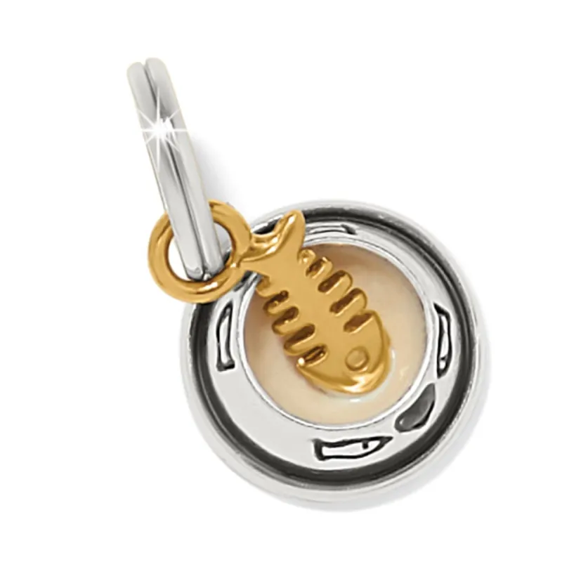 Cat Bowl Charm sold by Brighton