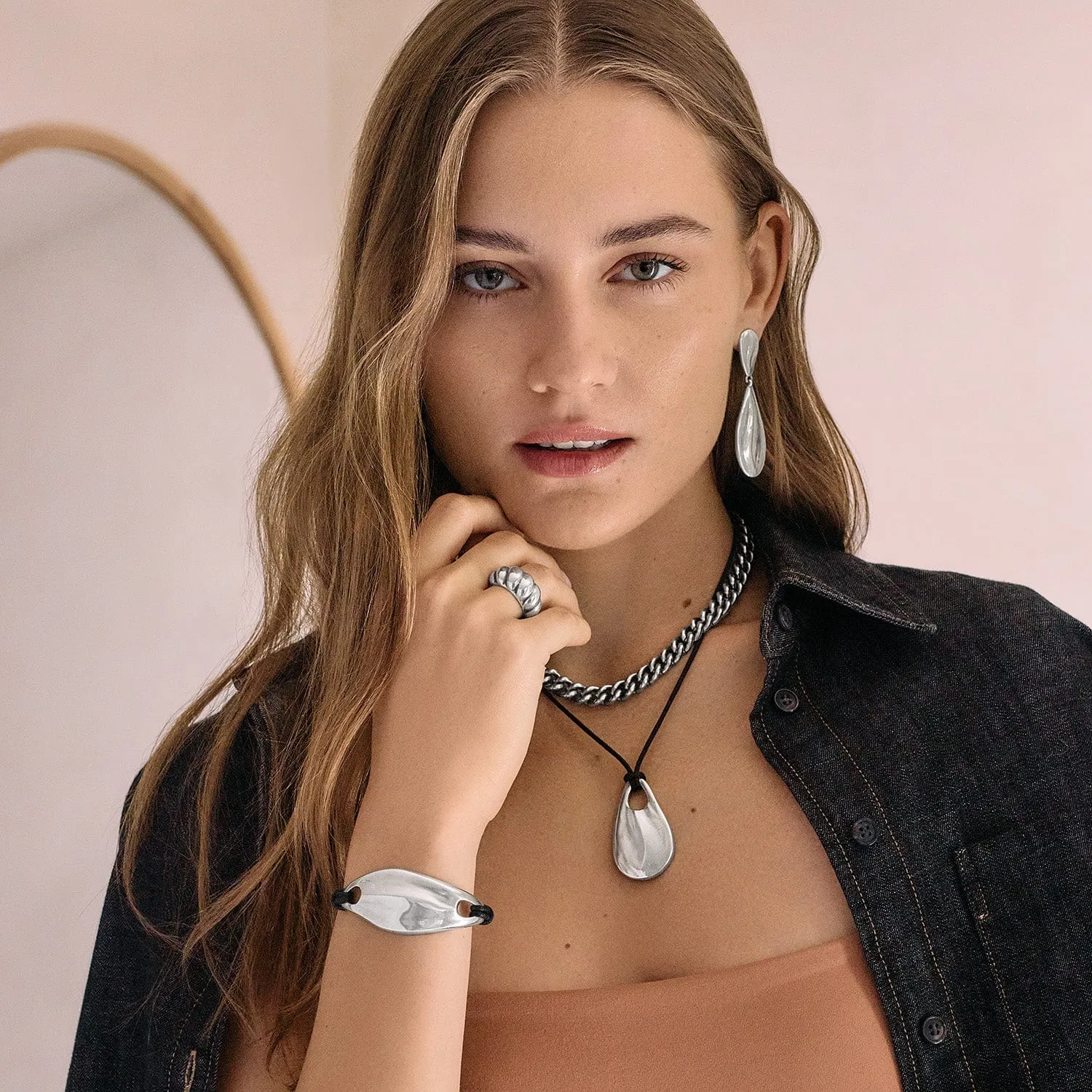 Cascade Drop Post Drop Earrings sold by Brighton product image thumbnail 4