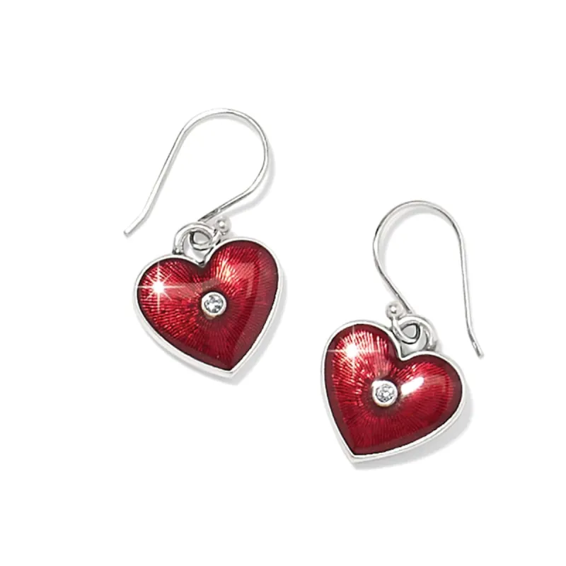 One Heart Reversible Earrings sold by Brighton