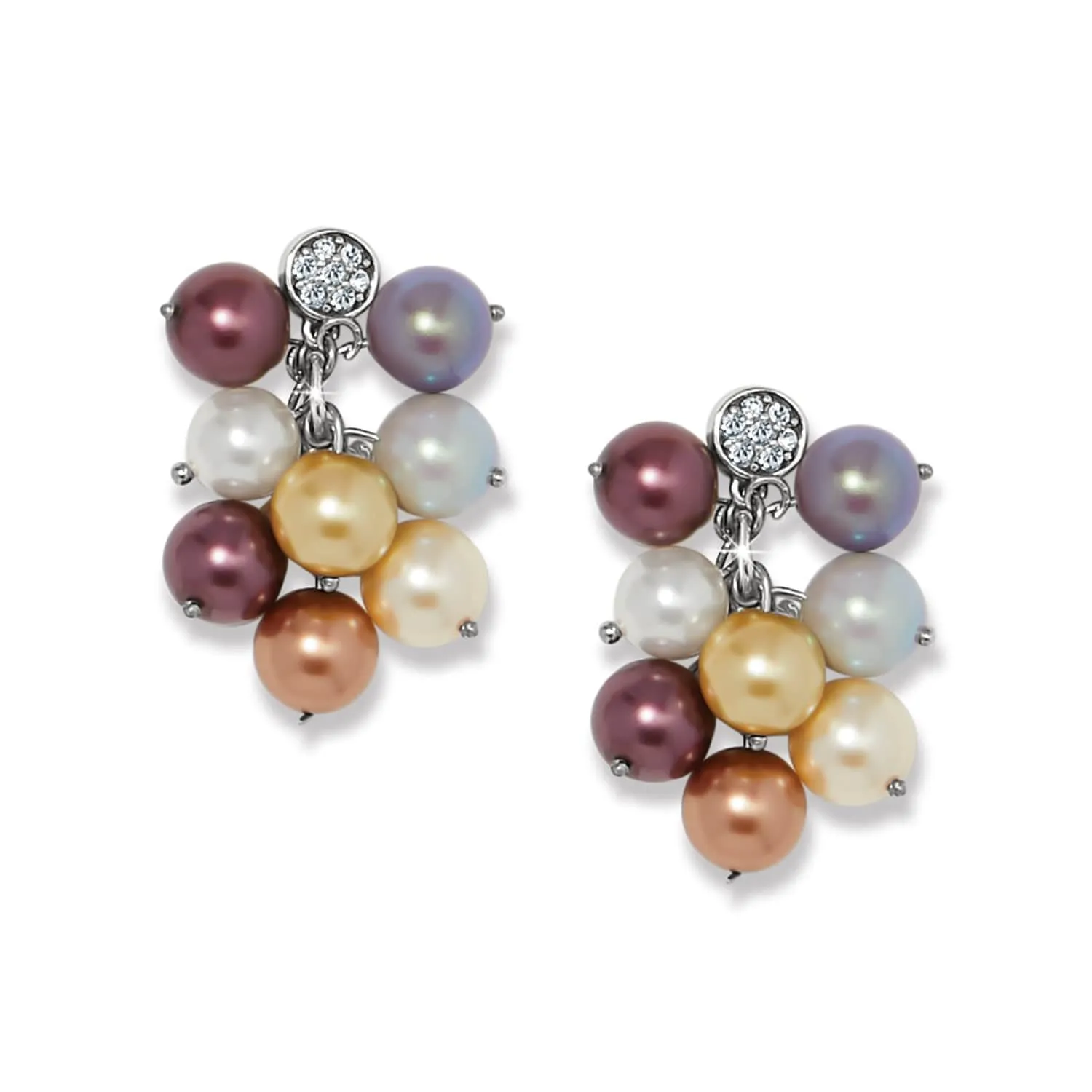 Pearl-icious Multi Post Drop Earrings sold by Brighton