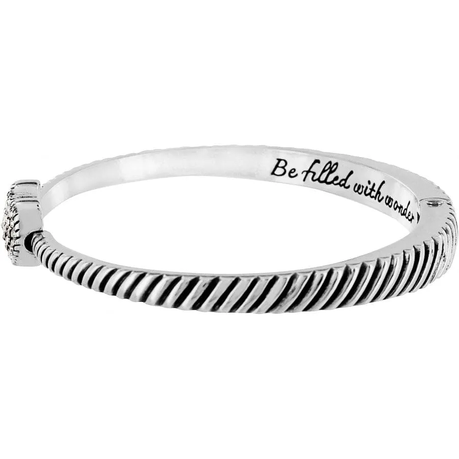 Celestia Heart Hinged Bangle sold by Brighton product image thumbnail 2