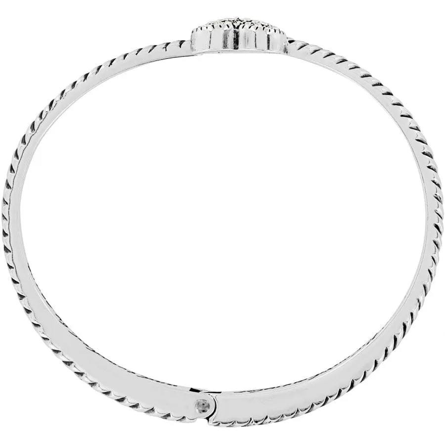 Celestia Heart Hinged Bangle sold by Brighton product image thumbnail 4