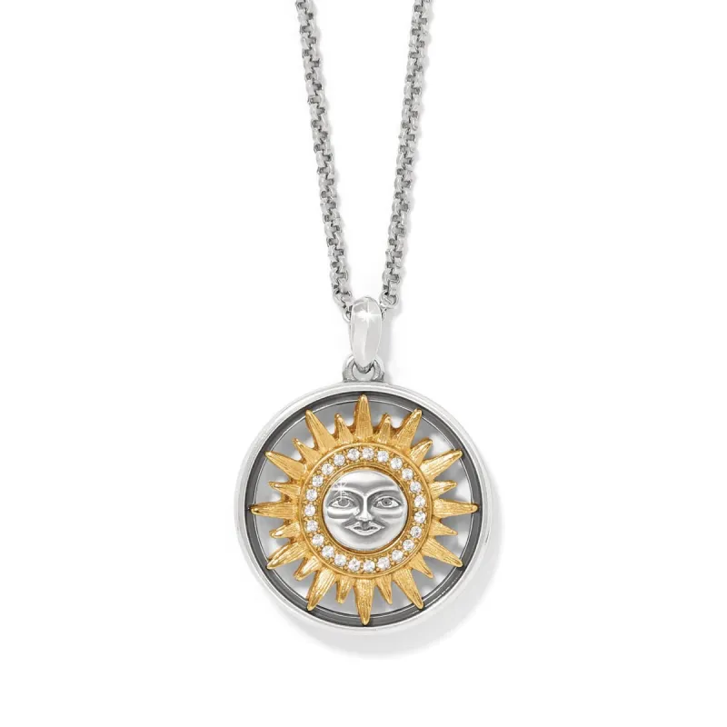 Helios Reversible Necklace made by Brighton