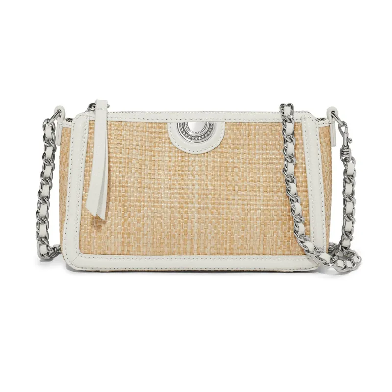 Glow Straw Cross Body Bag sold by Brighton