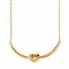 Interlok Single Knot Necklace sold by Brighton