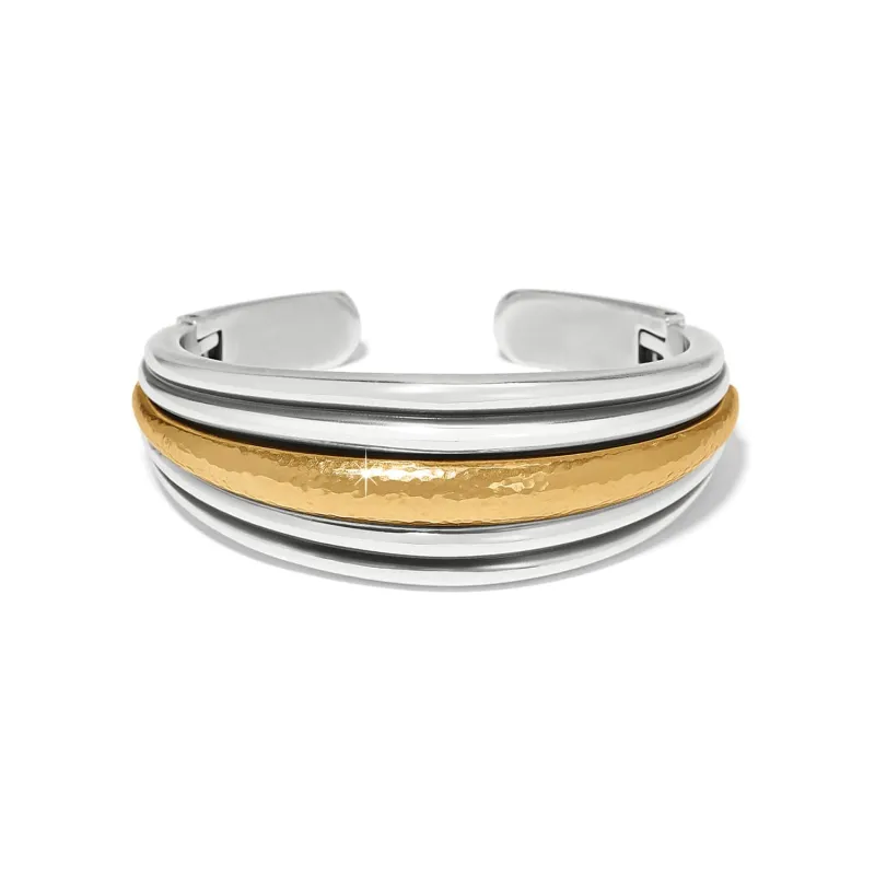 Ferrara Deco Hinged Bangle sold by Brighton