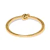 Interlok Single Knot Hinged Bangle sold by Brighton