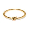 Interlok Single Knot Hinged Bangle sold by Brighton