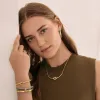 Interlok Single Knot Hinged Bangle sold by Brighton
