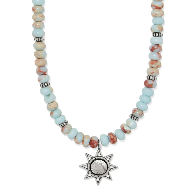 Mosaic Mojave Beam Beaded Necklace sold by Brighton