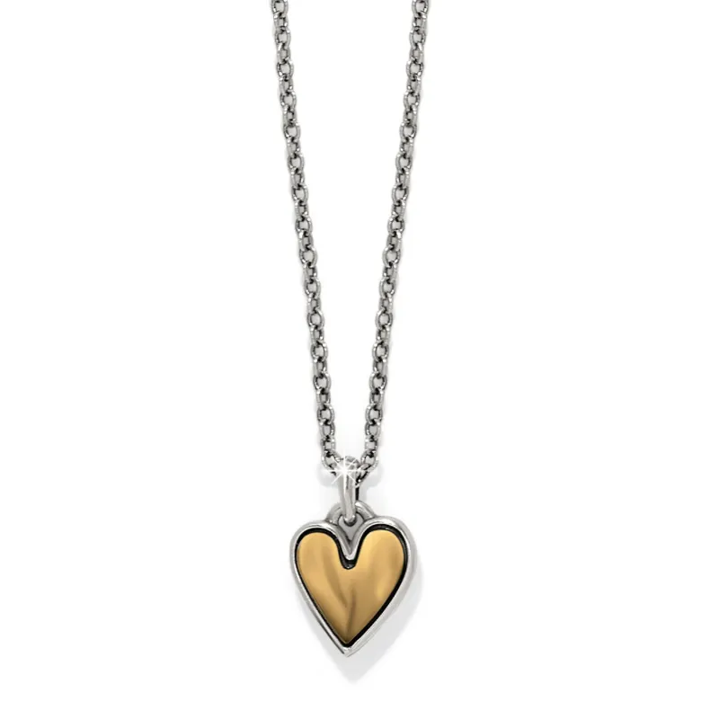 Cascade Heart Mini Necklace sold by Brighton